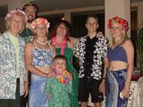 Hawaiian party at home on Leah GilbertAZ (DSCN3045)