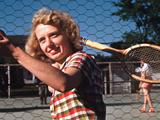 Marian tennis court probably 1950